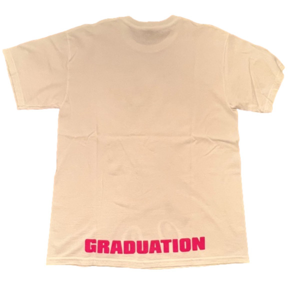 Kanye West *vintage* 2007 Glow In The Dark Tour tee, white, size large - Picture 2 of 3